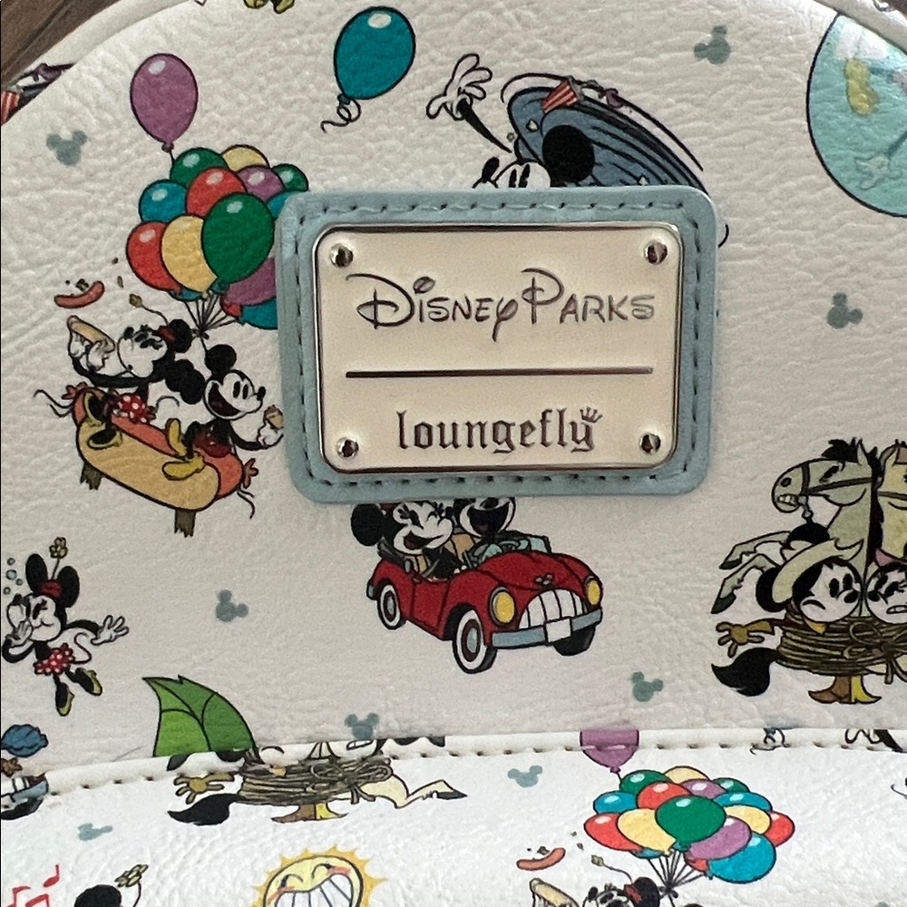 Disney Parks Loungefly Mickey and Minnie Runaway Railway mini backpack - Picture 5 of 5